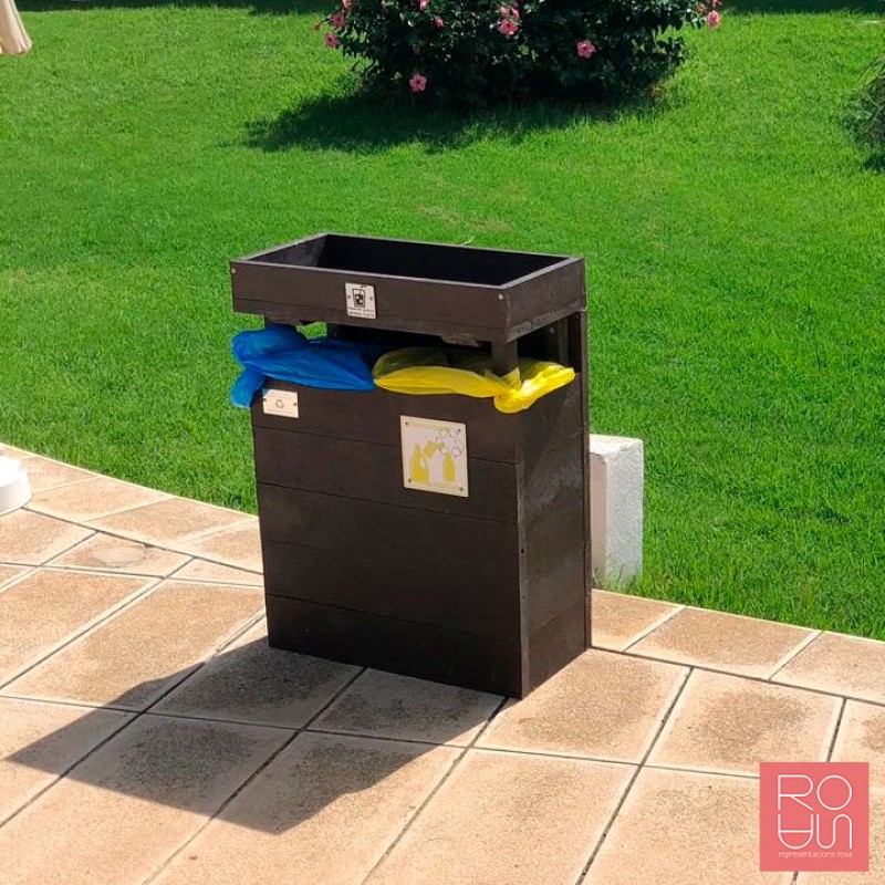 Papereres de Reciclatge Modulars de Plàstic Reciclat Ciudadela